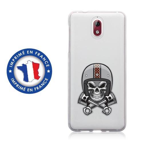 Coque Souple Pour Nokia 3-1 Avec Impression Motifs Tête De Mort Ave... on Productcaster.