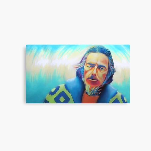 Canevas imprimer Alan Watts Vagues Art Impression sur toile Art Déc... on Productcaster.