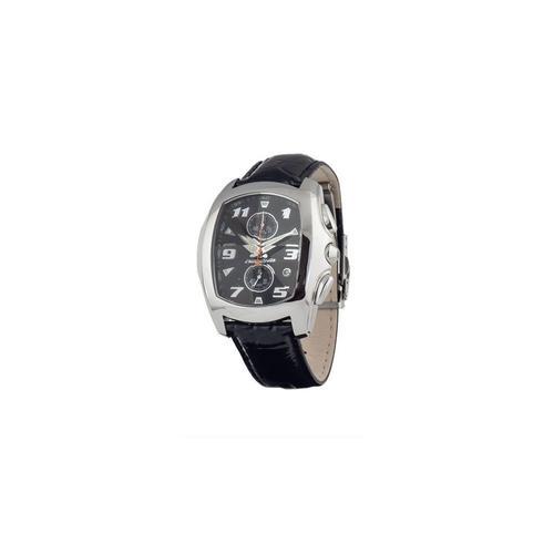 Montre Homme Chronotech Cuir Noir on Productcaster.