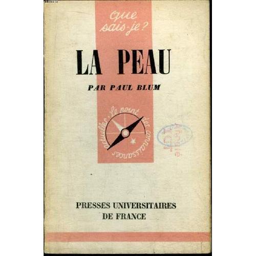 Que Sais-Je? N° 558 La Peau on Productcaster.