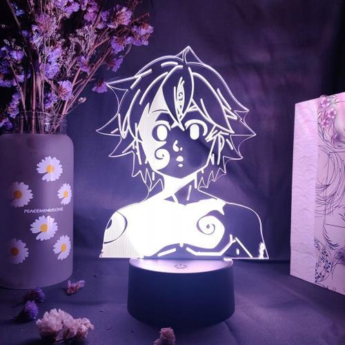 Lampe De Chevet Avec Bande Dessinée Japonaise, Adaptée Aux Sept Péc... on Productcaster.