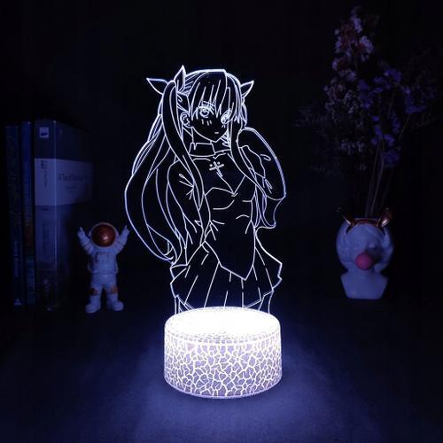 Lampe Sabre 3d Mignonne Adaptée À L'anime Fate Night, Lampe De Chev... on Productcaster.