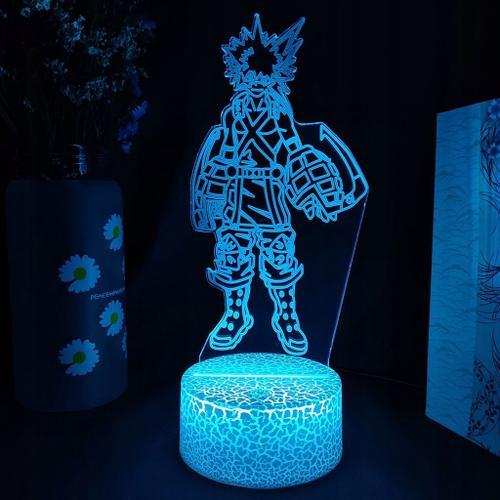 Lampe De Chevet Adaptée À L'anime My Hero Academia Shoto Todorok, V... on Productcaster.