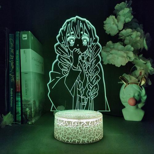 Convient Pour Demon Slayer Anime Lampe À Led Mignon Ro Lampe Lampe ... on Productcaster.