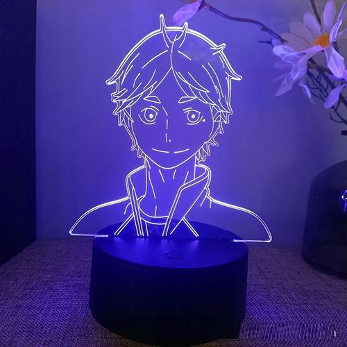 Convient Pour Haikyuu Hinata Shoyo Kenma 3d Lampe À Led Lampe De Ch... on Productcaster.