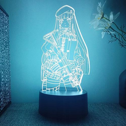 Convient Pour Frontline Girl Frontline Girl Lampe Lampe De Chevet V... on Productcaster.