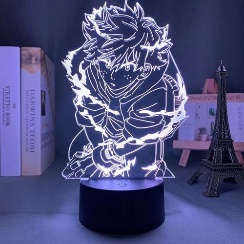 Convient Pour My Hero Academia My Dabi T Lampe Lampe De Chevet Veil... on Productcaster.