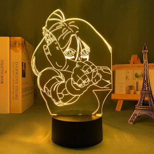 Lampe De Chevet 3d Battle Angel L, Adaptée À Alita Battle Angel, Ve... on Productcaster.