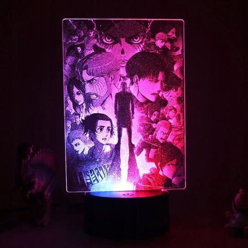 Convient Pour Titan Night Attack: Madman A Lampe Lampe De Chevet Ve... on Productcaster.