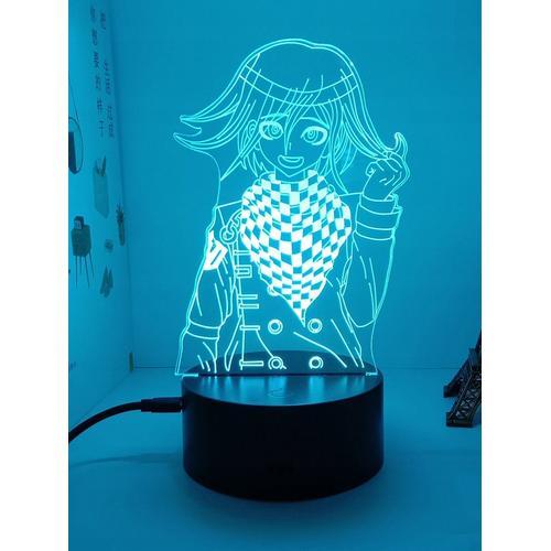 Convient Pour Kokichi Oma 3d Led Lampe De Chambre Lampe De Chevet V... on Productcaster.