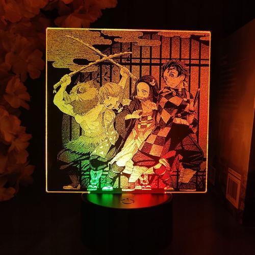 Convient Pour Demon Slayer Body Glow Papier Peint Lampe Lampe De Ch... on Productcaster.