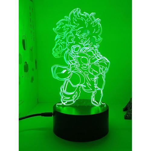 Lampe 3d L Adaptée À My Hero Academia Midoriya Lzuku, Lampe De Chev... on Productcaster.