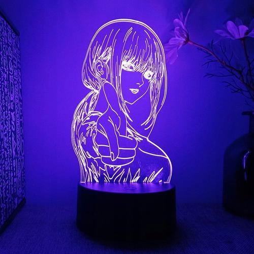 Convient Pour Pochita Denji Makima 3d Lampe De Tronçonneuse Pour Ho... on Productcaster.