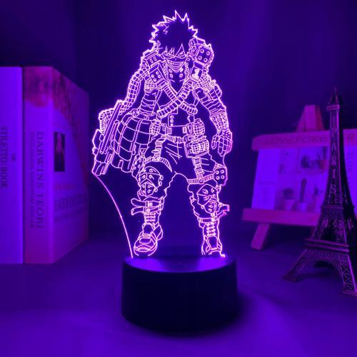 Convient Pour My Hero Academia My Dabi T Lampe Lampe De Chevet Veil... on Productcaster.