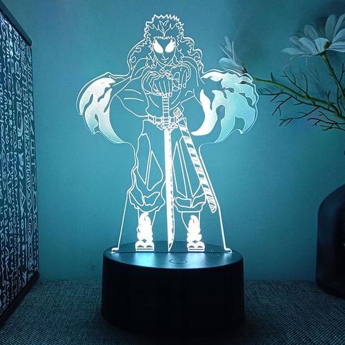 Convient Pour Demon Slayer : Kimetsu No Yaiba, Petite Lampe, Lampe ... on Productcaster.