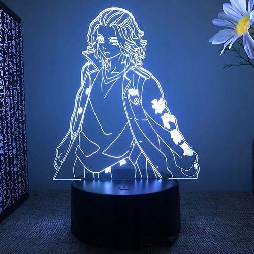 Convient Pour Tokyo Tokyo Avengers 3d Lampe À Led Lampe De Chevet V... on Productcaster.