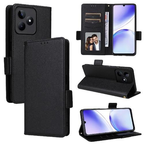 Étui Pour Realme Narzo N53 4g Magnétique Portefeuille Boucle Latéra... on Productcaster.