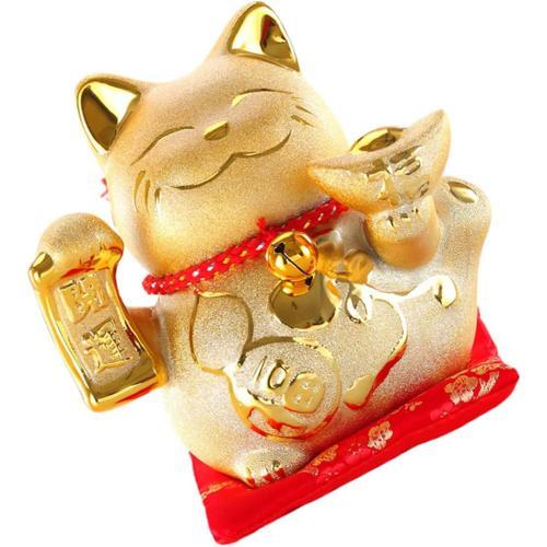 Tirelire Chat Porte-Bonheur Banque Maneki en Céramique Tirelire Gro... on Productcaster.