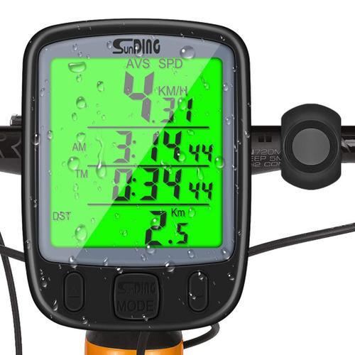 Cycle Lcd Numérique Étanche Vélo Ordinateur De Vélo Compteur De Vit... on Productcaster.