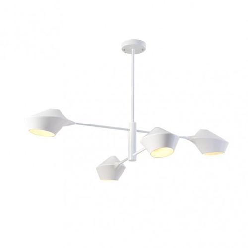 Fab 154854001 | Lampe Pékin 4xe27 Blanc 76x103x103 Cm on Productcaster.