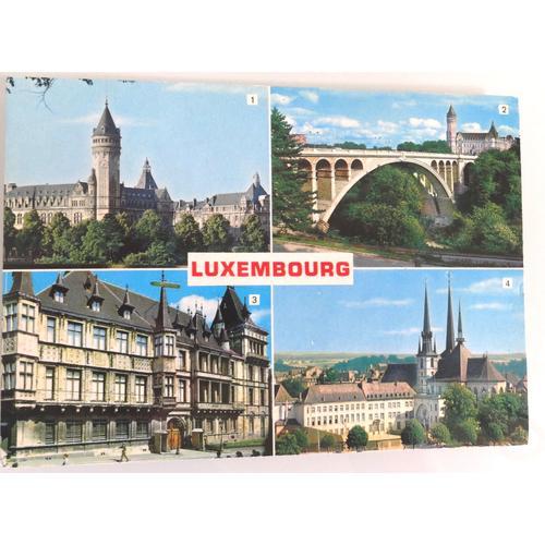 Carte Postale Neuve Semi Moderne - Luxembourg - 4 Vues De Luxembourg on Productcaster.