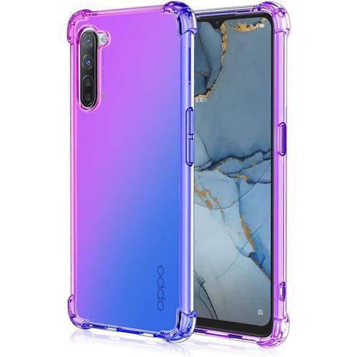 Coque Oppo Find X2 Lite, Dégradé De Couleur Tpu Coins Renforcés Tra... on Productcaster.