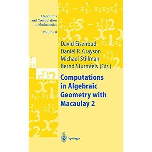 Computations In Algebraic Geometry With Macaulay 2 on Productcaster.