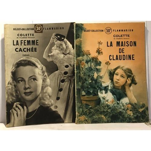 La Femme Cachée + La Maison De Claudine ---- 2 Romans - Select Coll... on Productcaster.