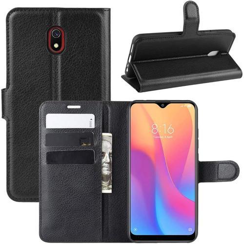 Coque Pour Xiaomi Redmi 8a 6,2"" Pu Housse De Protection À Rabat Mo... on Productcaster.