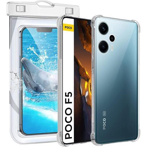 Coque Pour Xiaomi Poco F5 + Etanche, Ultra Mince Antichoc Anti-Rayu... on Productcaster.