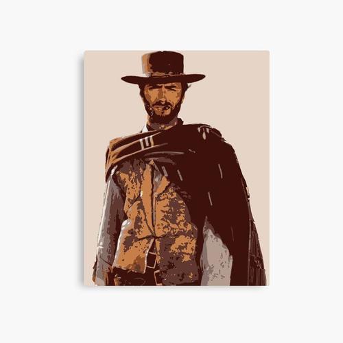 Canevas imprimer Clint Eastwood Impression sur toile Art Décoration... on Productcaster.