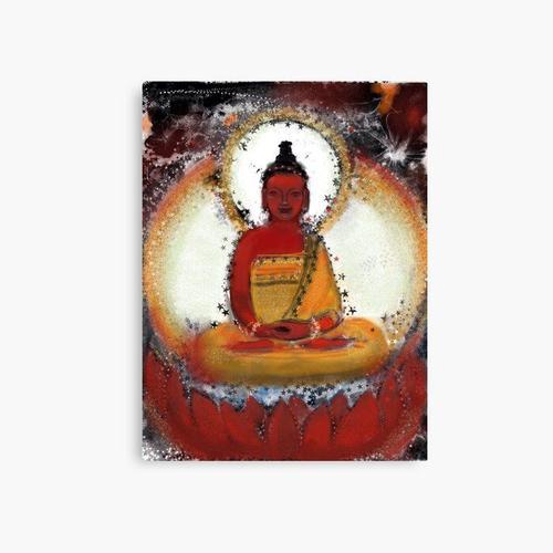 Canevas imprimer Amitabha - Bouddha rouge de l'Occident Impression ... on Productcaster.