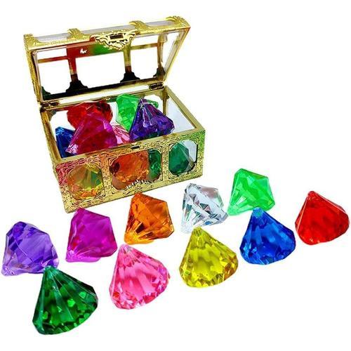 Jeu De 10 Diamants Pour Piscine - Avec Coffre Au Trésor - Pirate - ... on Productcaster.