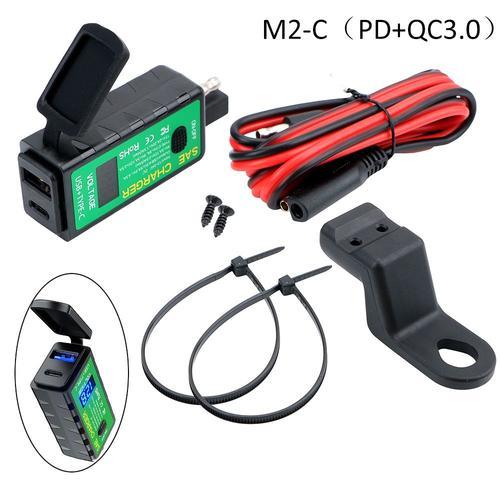 M2c - Chargeur De Moto Avec Interrupteur Marche/Arrêt Pour Téléphon... on Productcaster.