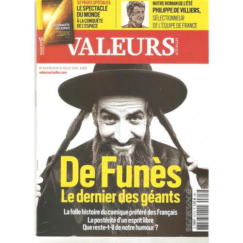 Valeurs Actuelles 4313 Louis De Funes Conquete Espace on Productcaster.