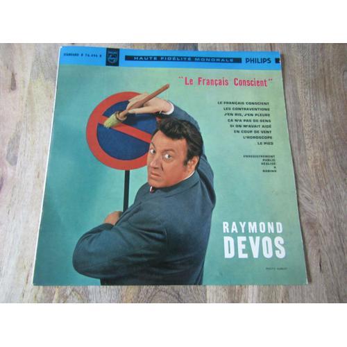 Album 33t Vinyle Raymond Devos - 10" - (Le Français Conscient) - 19... on Productcaster.