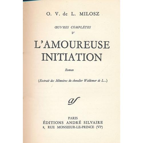 L'amoureuse Initiation on Productcaster.