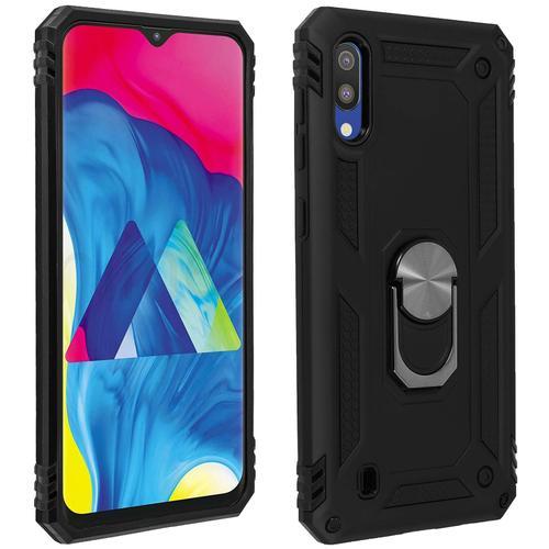 Coque Samsung Galaxy M10 Bi Matière Rigide Et Souple Bague Support ... on Productcaster.