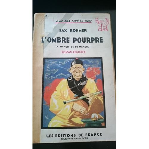 L'ombre Pourpre La Fiancée Du Fu-Manchu on Productcaster.