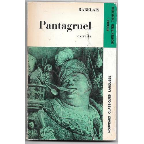 Pantagruel (Extraits) (Nouveaux Classiques Larousse) on Productcaster.