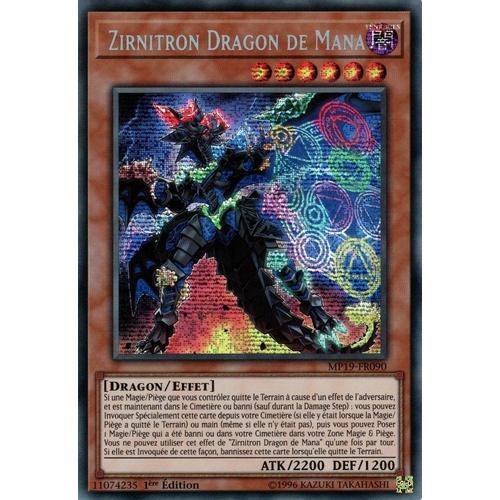 Mp19-Fr090 Zirnitron Dragon De Mana Secrete Rare on Productcaster.