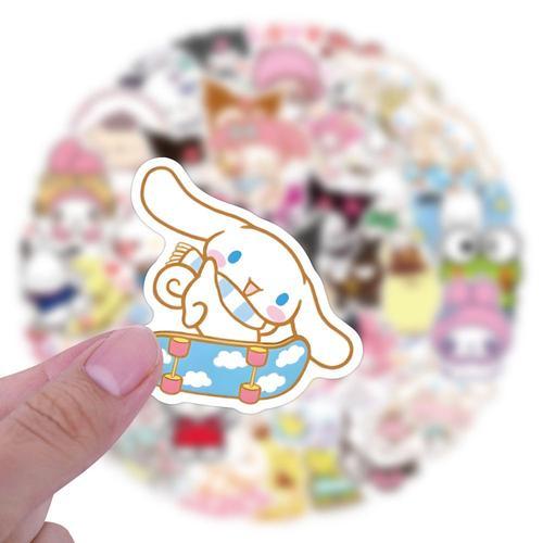 100 pièces Sanrio dessin animé Sanrio Sanrio graffiti autocollant... on Productcaster.