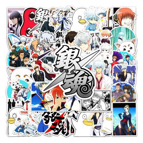 100 pièces de Gintama Gintama anime bagages autocollants personnali... on Productcaster.