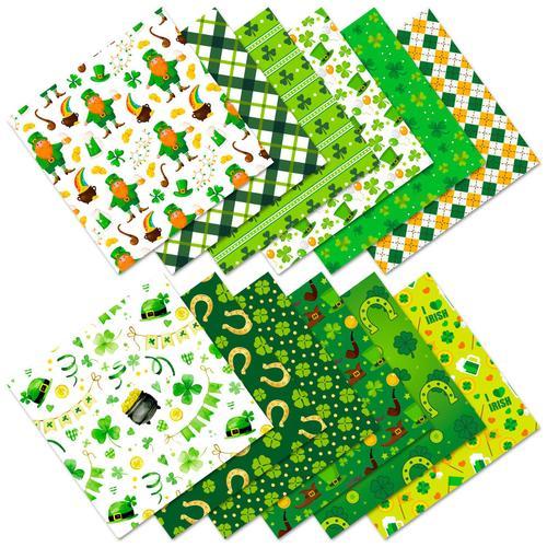 100 Feuilles De Papier De Matériau St. Patrick*, Papier De Base Pou... on Productcaster.