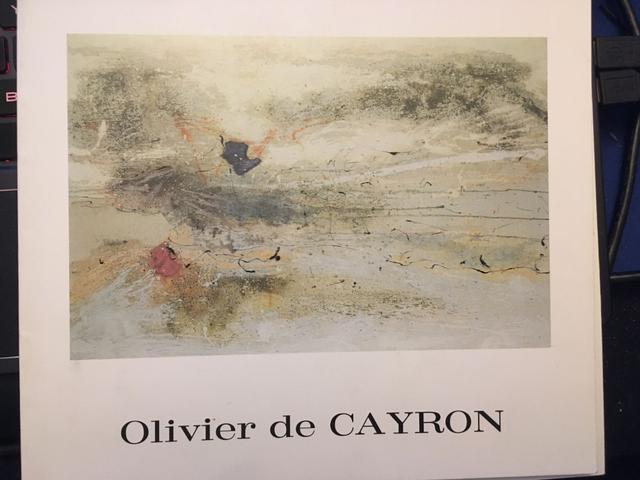 Catalogue Exposition Olivier De Cayron on Productcaster.