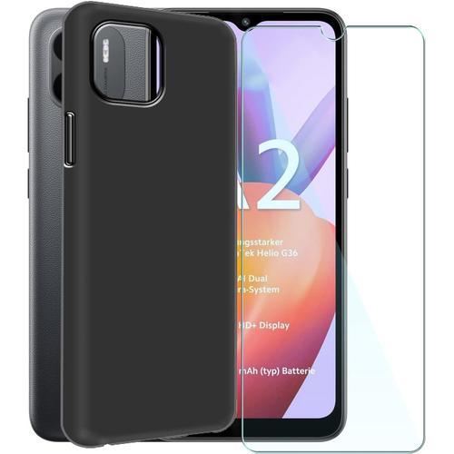 Coque Pour Xiaomi Redmi A2 6,52"" Coque En Silicone + Film De Prote... on Productcaster.