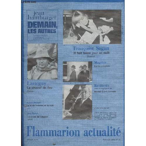 Flammarion Actualité Nouvelle Série N°16 Fev. 79 - Jean Hamburger -... on Productcaster.