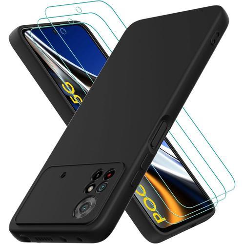 Hülle Für Xiaomi Poco X4 Pro 5g, Mit 3 Stück Schutzfolie, Dünne Wei... on Productcaster.