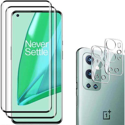 Lot De 2 + 2 Protecteur D'écran En Verre Trempé Pour Oneplus 9 Pro ... on Productcaster.