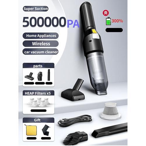 500kpa - Aspirateur De Voiture Sans Fil, Nettoyage Automatique, Asp... on Productcaster.